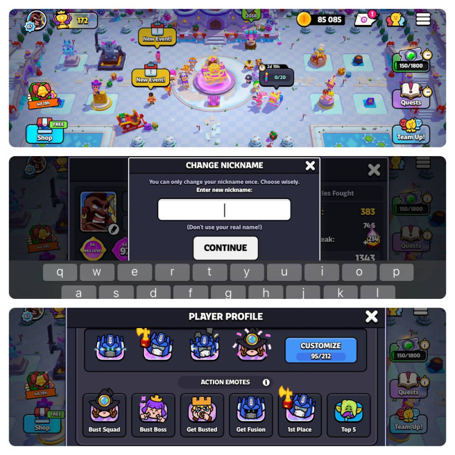 39 Characters / 3 Character Level 4 / LvL 67 / Skin Full / 9 Spells / 95 Emotes / Full Access