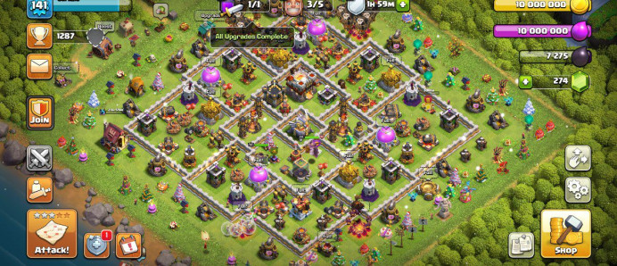 TH 11 FULL MAX (ONLY NEW HERO AND KING LEFT)