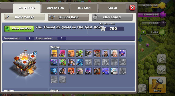 TH 11 FULL MAX (NEW HERO LEFT ONLY)