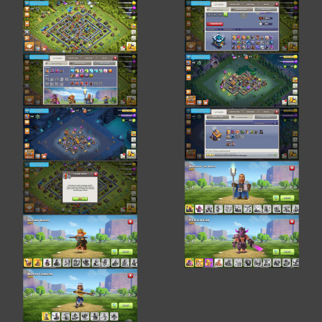 ■TH:13 (+35%) ■Heroes: K65 Q56 P30 W34 C5 ■Skins:7 ■BH:9 ■Full Access ■Instant Delivery ■A6504