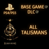 PS4/PS5 ELDEN RING ALL TALISMANS X154