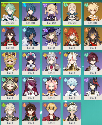 Server:EU | AR10 | Jean&Baizhu&Dehya&Mavika