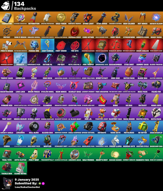 [PC/PSN/XBOX/NINTENDO]  96 Skins |  Prodigy | Deadpool | Spire Assassin | Ronin | The Origin | Raz  LP17