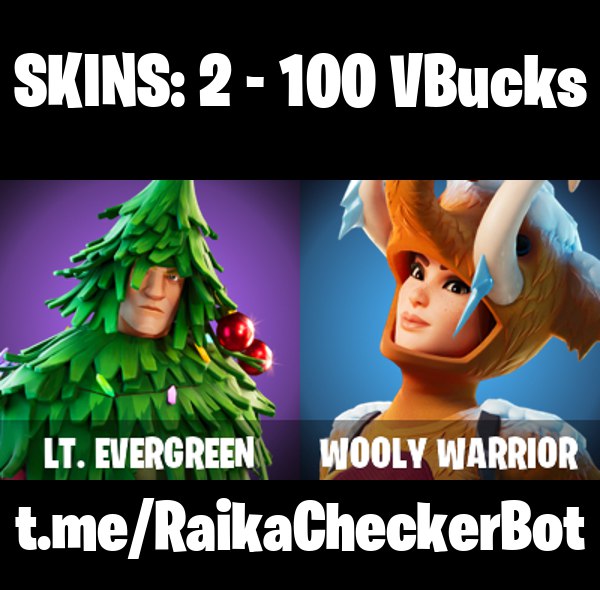 [PC/XBOX] 2 skins | Lt. Evergreen | Wooly Warrior | The Sith | Ancestral Bloom | 2020 Kickflip | Re-gifter | Blade of the Waning Moon | 100 VB