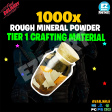 1,000x Rough Mineral Powder - [PC, PS4, PS5, Xbox One and Series X/S] Fast Delivery!