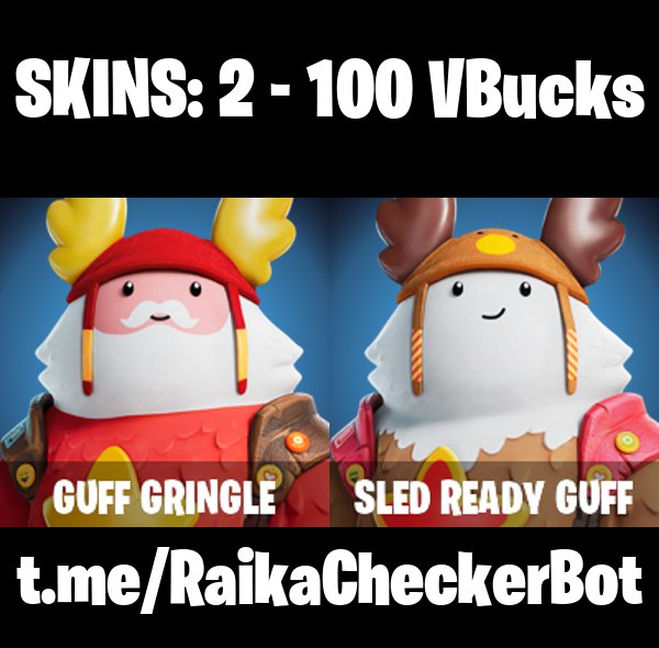 [PC] 2 skins | Guff Gringle | Sled Ready Guff | Lunar Hyperjet | Nemesis Box | Lunarios | Fa-la-la-Llama | The Destroyer's Destroyer | 100 VB