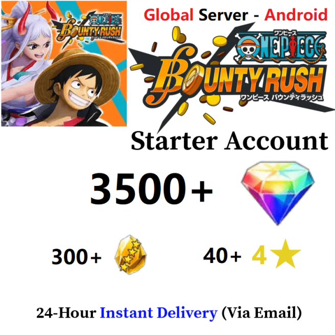 [Global - Android] 3500+ Rainbow Diamonds + 300+ 4 Star Character + 300+ Gold Fragments - Starter Accounts