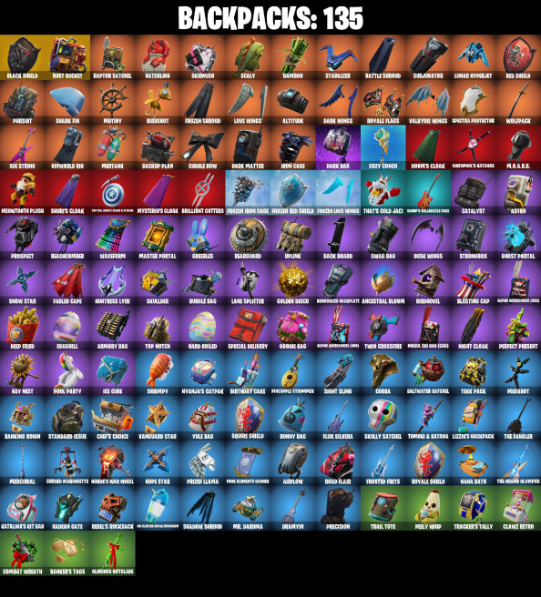 Pack Cosmétiques Fortnite PC - Black Knight, Sparkle Specialist, The Reaper, Blue Squire, Royale Knight - Édition 2017