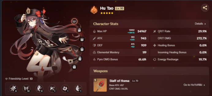 EU / 16 Legends / Hu Tao C1 + Homa / Zhongli / Yelan / Navia / Chiori sws15