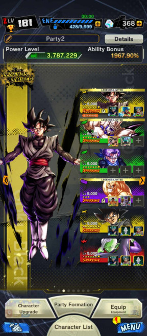 LF vegito blue+Goku black+shenron+nappa+zamasu+Trunk zen7+Trunk(Teen)+perfect cell-ANDROID-IOS-BANDAI (470)
