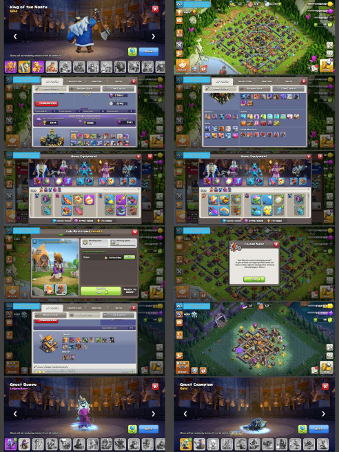 ■TH:17 (68%) ■Heroes: K89 Q95 P70 W70 C45 ■Skins:5 ■BH:10 ■Full Access ■Instant Delivery ■A6924