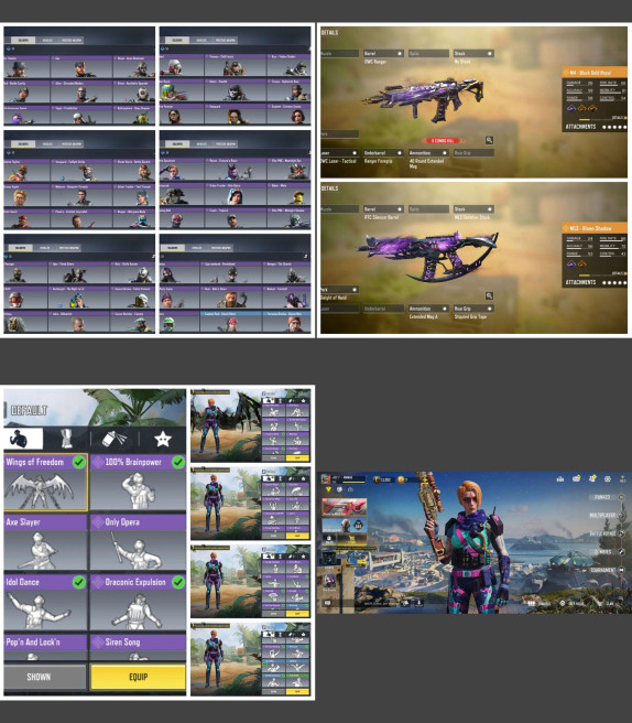 ■Guns: Legend(M13,M4) Epic131 ■Skins:71 ■Dances:30 ■Only Activision ■Instant Delivery ■UID:7268537363314966529 ■A6931