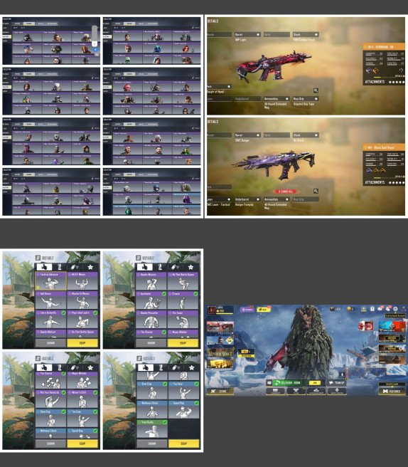 ■Guns: Legend(M4,DR-H) Epic184 ■Skins:90 ■Dances:21 ■Only Activision ■Instant Delivery ■UID:7059266898873745409 ■A6969