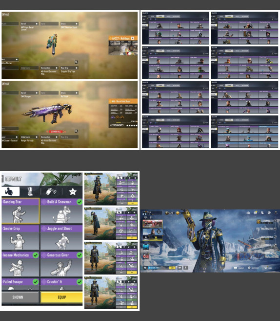 ■Guns: Legend(M4,AK117) Epic132 ■Skins:77 ■Dances:26 ■Only Activision ■Instant Delivery ■UID:7237073949480648705 ■A6972