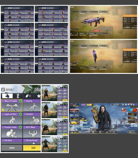■Guns: Legend(M4,M13) Epic151 ■Skins:103 ■Dances:30 ■Only Activision ■Instant Delivery ■UID:7128093840153968641 ■A6984
