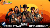 [STEAM ACCOUNT] RED DEAD REDEMPTION 2: ULTIMATE EDITION | FRESH | 0 HOURS PLAYED | FULL ACCESS | INSTANT DELIVERY