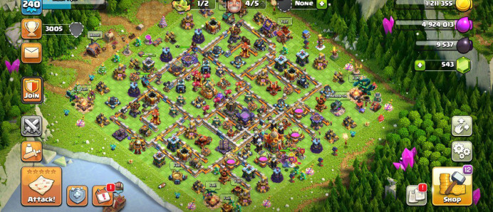 TH 16 | XP 240 | HEROES 52/67/70/66/17 | GOOD LEVEL | INSTANT DELIVERY