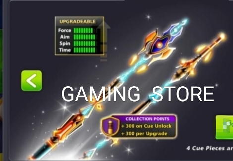 King Cue + 750 Cash + Vip Points - In Your Account
