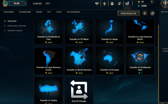 email changeable 30 LVL 60 champions  36 skins UFO Corki Judgment Kayle Urf the Manatee Last play 2023