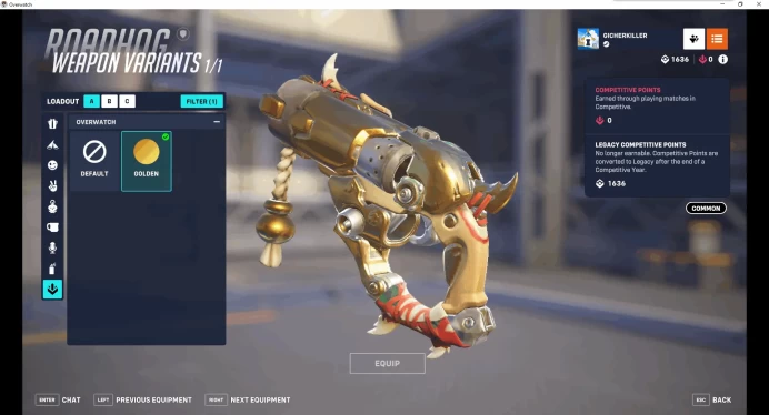 Steam Account + 177 Skins + ROADHOG Golden Weapon + PHARAH Golden Weapon + ANA Golden Weapon + WIDOWMAKER KERRIGAN + WIDOWMAKER TRICOLORE + TRAC