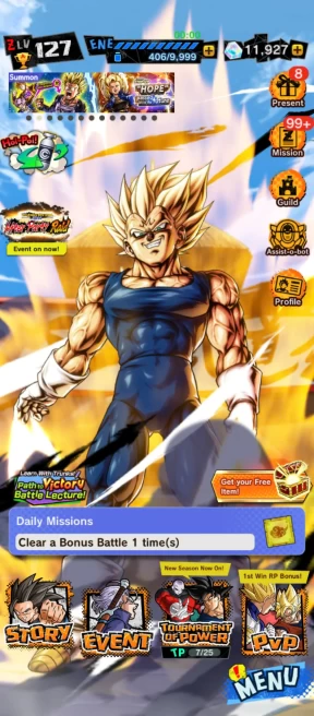 D220-Android Only-UL Majin Vegeta Red Star+11.900 Chrono Crytal+Soul+Event Farm CC+Some Legends Limited