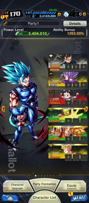D228-IOS+Android-UL Beast Gohan Full Red Star+12 Legends-Piccolo+New Broly+God Goku+SS3 Goku+Soul+Event Fram CC