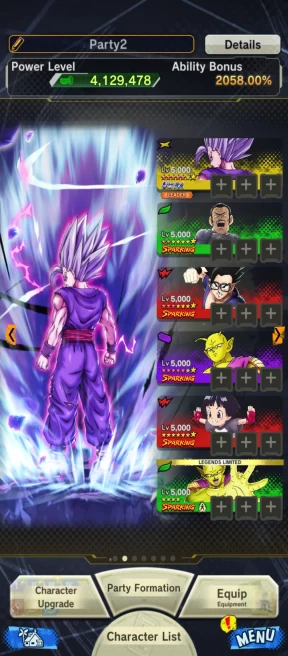 D229-IOS+Android-UL Beast Gohan 12 Red Star+18 Legends+Good Equipment+181 Millions Power+SS3 Goku Zenkai+Cooller 10 Red Star+Trunks+SS4 Goku