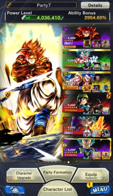 D231-IOS ONLY-7 ULTRA(Majin Vegeta+SS4 Gogtea+Vegtio Blue+Gogeta Blue+Super Gogeta)+6.000 Chrono Crytal+28 Legends+Good Equipment+New Vegito
