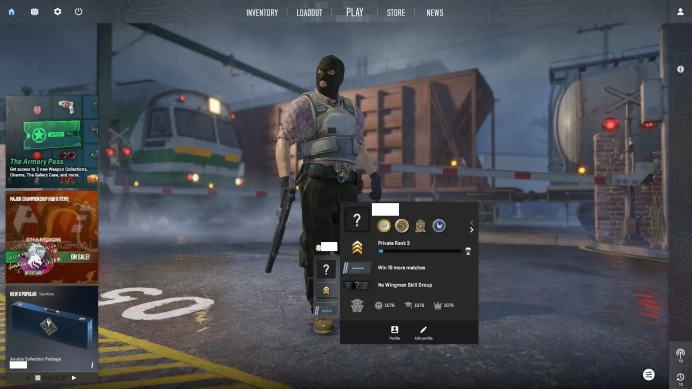 [ID:183964][PRIME][PREMIER MODE AVAILABLE][VERY RARE][1K HOURS+][COMMENDATIONS 3x1076] UN (UNRANKED || 0 MM || 1590 HOURS || MEDALS)
