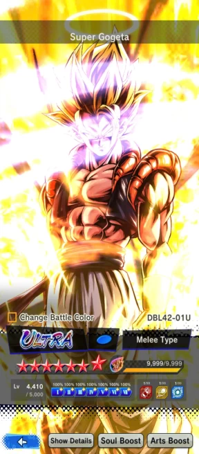 D237-IOS+Android-UL Super Gogeta Full Red Star+New Vegito+SS God Gogeta+SS4 Gogeta+Soul+Event+Story Farm CC