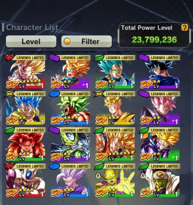 D238-IOS+Android-4 UL(Beast Gohan+Turles+SS2 Gohan)+16 Legends+Pikkon+SS3 Goku+Trunks+Cell+SS4 Gogeta+Event Farm CC