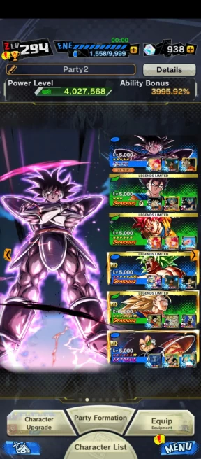 D242-Nice Account-8 UL(Turles+Gohan+Gogeta+Broly+Frieza+Rose)+49 Legend Good Star+VIP Equi-Vip Zenkai+Nice Team PVP+Vegito+Goku Black+VegetaGoku
