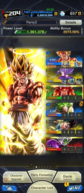 D248-IOS+Android-3 UL(Beast Gohan+Super Gogeta Full Red Star)+13 Legends+Good Equipment+SS4 Gogeta Zenkai Red Star+Goku Uis+Piccolo+SS3 Goku