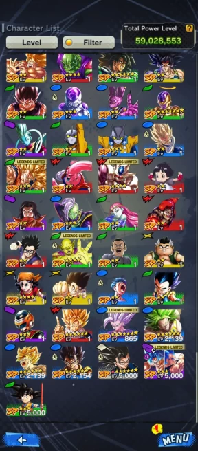D248-IOS+Android-3 UL(Beast Gohan+Super Gogeta Full Red Star)+13 Legends+Good Equipment+SS4 Gogeta Zenkai Red Star+Goku Uis+Piccolo+SS3 Goku