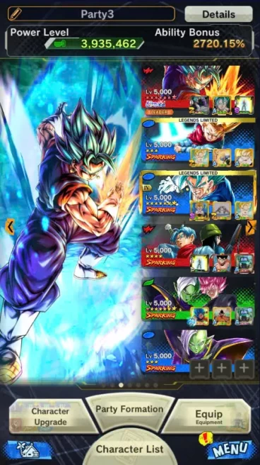 D249-IOS+Android-3 UL(Vegito Full Red Star+Buu Kid)+13 Legends+Good Equipment+Many Sparking Full Red Star+God Vegito Zenkai+Team Future