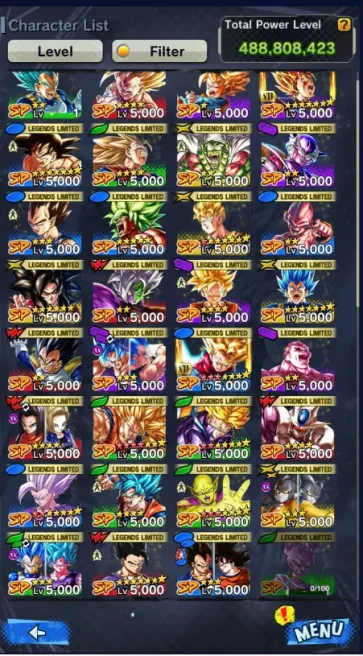 D254-IOS+Android-3 UL(Goku Uis+Gogeta Blue)-31 Legend Good Star-Vip Equipment-Ultimate Gohan+SS 3 Goku+Many Sparking+Zenkai Good Star+Nice Team