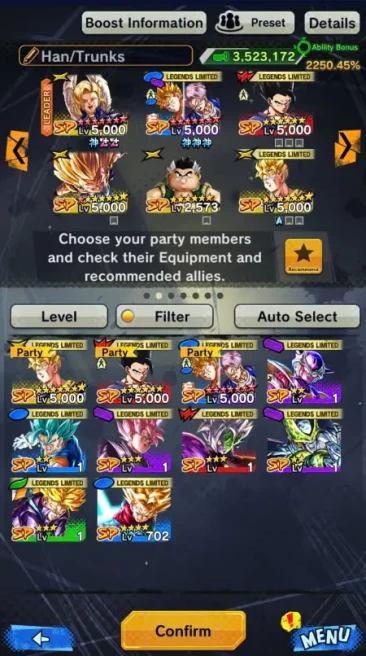 D255-IOS+Android-New SS Gohan and Trunk Full Red Star+Android 18 Full star+Good Equipment+10 Legends+Srory+Event Farm CC