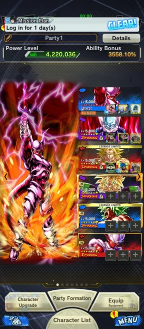 D256-IOS+Android-UL Janemba Full Red Star+Team Broly+22 Legends+Good Equipment+Broly Zenkai+New Broly+Supper Baby 2+Nappa+Buu Kid+Cell+Jiren