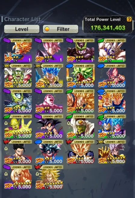 D256-IOS+Android-UL Janemba Full Red Star+Team Broly+22 Legends+Good Equipment+Broly Zenkai+New Broly+Supper Baby 2+Nappa+Buu Kid+Cell+Jiren