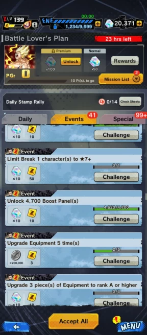 D261-Android Only-UL Majin Vegeta Full Red Star+20.300 Chrono Crytal+Soul+Event Farm CC+Some Legends Limited