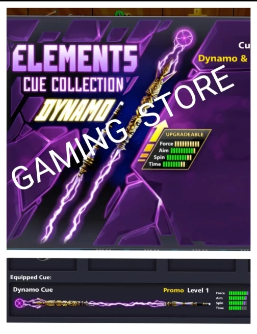 Dynamo Cue + 4 Golden Spin - In Your Account