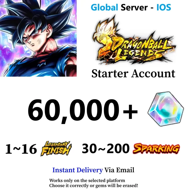 IOS 60,000+ Chrono Crystal Accounts - Fast Deliver - BNID Login