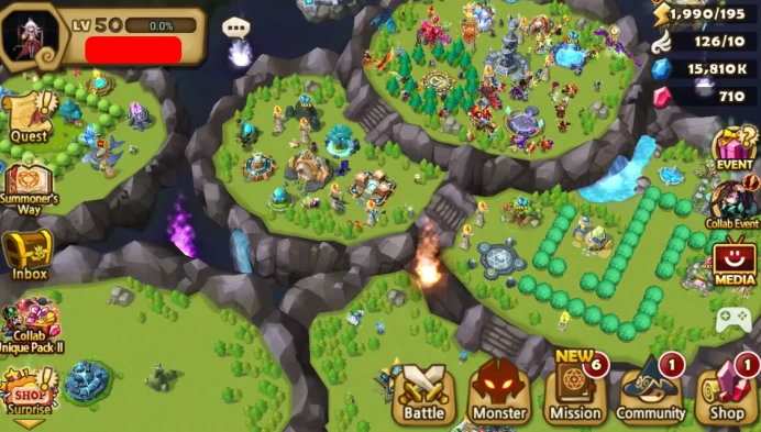 compte summoners war Global Kovarci ( 5 nat light