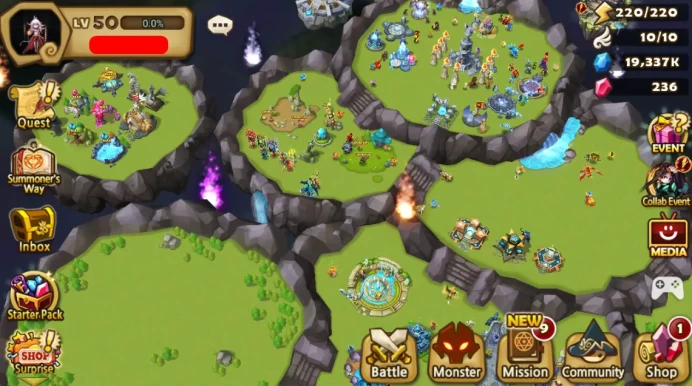 Global - LD5 - Julianne ( Light Vampire ) + 12 Nat5 + Arena C1 ( Old ) + Woosa + Taor + Verad + Camilla + Charlotte + Barbara + Ophilia +R