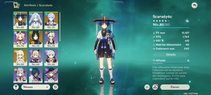 [Code 6004] Ark 50 / EU | 3 Leg | Ayato, Wanderer, Tignari, Traveler