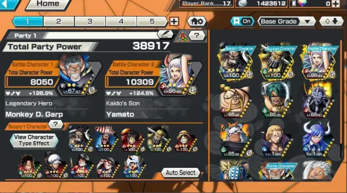BR390-IOS+Android-3 Ex Meta(D.Garp+Kaido v2+Yamato)+Good Medal+S-Bear+Oden v2+Egghead Zoro+S-Hawk+Kuma+King+Young Ray