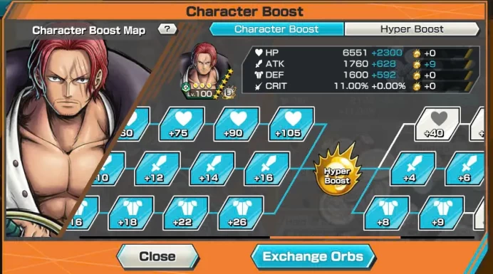 BR393-IOS+Android-Shank Flim Red Boost 3+Roger v2 Max+Yasopp Max+Ben Beckman Max+Rayleigh Max+Good Medal+Support 132%+Egghead Luffy+Pacifista