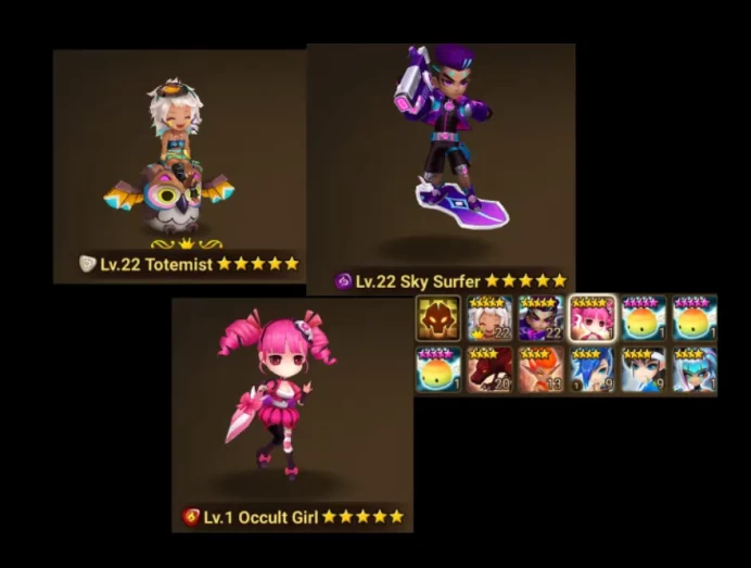 Asia - 2 LD5 - Ella ( Light Totemist ) + Jackson ( Dark Sky Surfer ) + top Nat5 - Rica +R