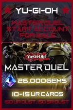 Yugioh Master Duel 30k gems All Plataforms 3 new structure ZERO CYBER CRIMSOM 150ur-sr Instant Delivery