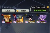 D276-IOS+Android-4 UL(Beast Gohan+Goku Uis+Vegito Blue)+12 Legends+New Zamasu+Gotenks+Piccolo+SS3 Goku+Fusion Goku and Vegeta+Event CC